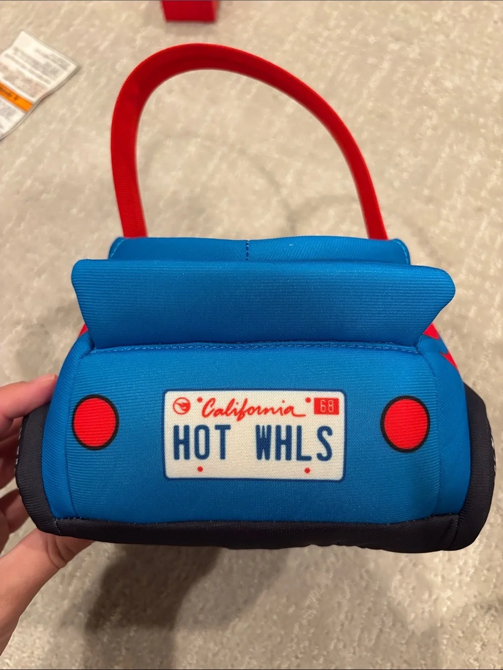 Hot Wheels Plush Halloween Basket